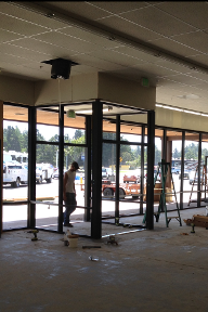 Interior of Business - Storefront Window